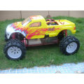 Brinquedo 1/5 2WD RC gás powered monstro de incêndio do carro truuggy